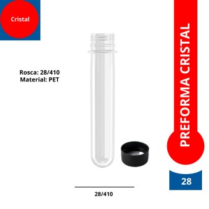 PREFORMA CRISTAL B/ROSCA 28